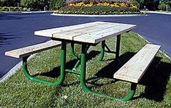Picture of Gerber Mini Monster Steel Shelter Picnic Table Frame 10ft.