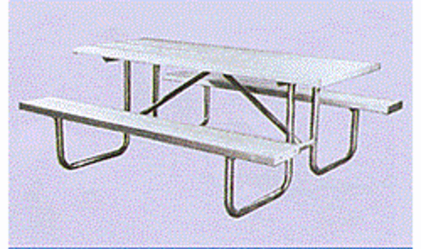Picture of Gerber Monster Aluminum Picnic Table 6ft.