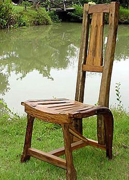 Picture of Groovystuff Guadeloupe Rustic Teak Seat