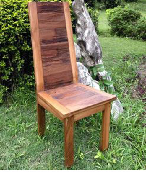 Picture of Groovystuff Dominion Rustic Teak Dining Chair