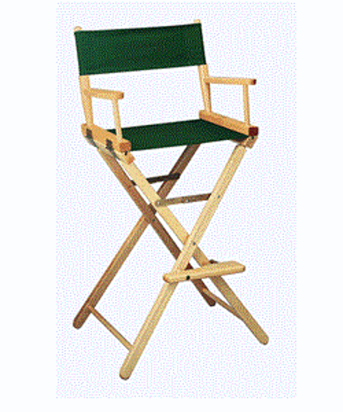 Picture of Gold Medal Exhibitor Canvas Bar Height Director Chair