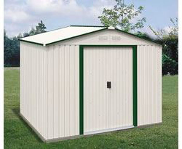 Picture of Metal Shed 8' x 8' Titan with Foundation Kit