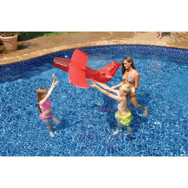 Picture of Red Airplane Glider Inflatable Pool Toy