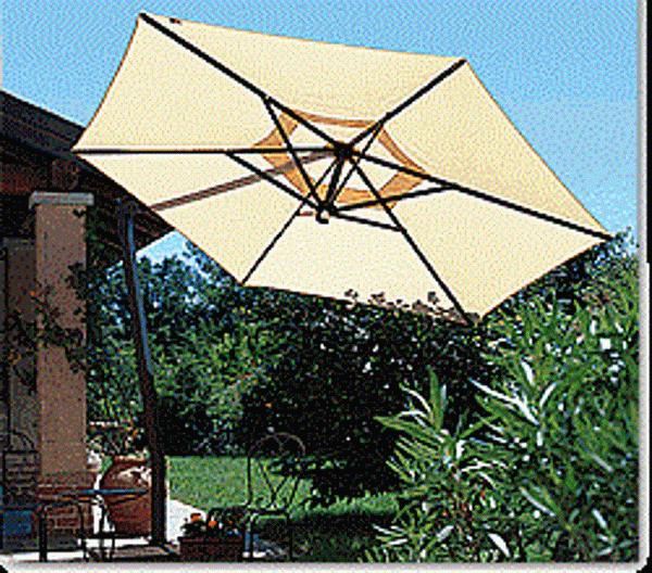 Picture of FIM Aluminum 10.5 ft. Offset / Market Style Umbrella - C05