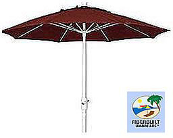Picture of 11' Market Umbrella Pulley & Pin Lift w/ Marine Grade Acryl - FIB
