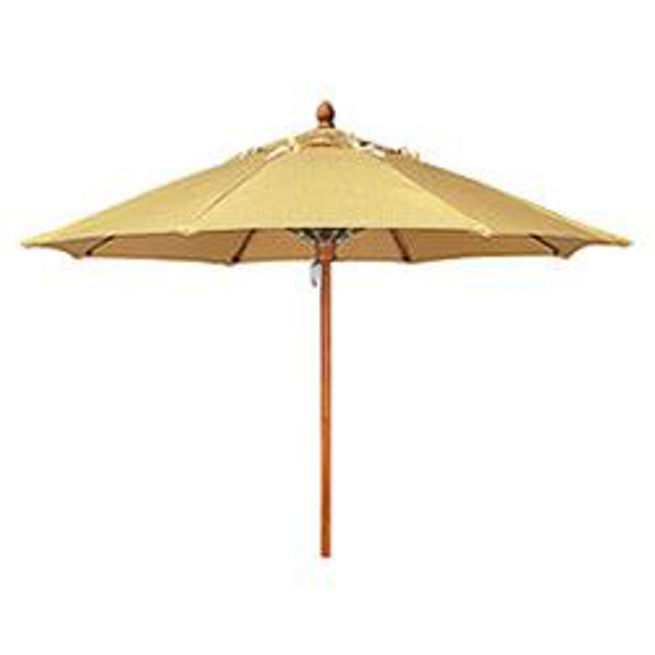 Picture of 6 ft. Bridgewater Square Umbrella  w/marine grade, solution dyed acrylic - FIB