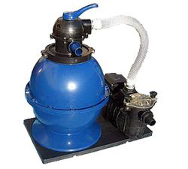 Picture of Advantage Big Blue Sand Filter System w/ 1hp pump - Above Ground Pool