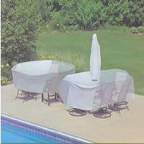 Picture of Protective Covers Outdoor Patio Cover 80" - 96" Oval or Rectangular Table