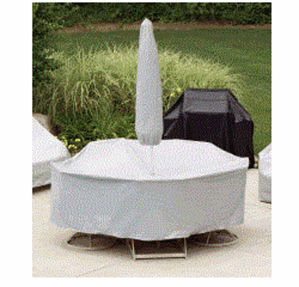 Picture of Protective Covers Outdoor Patio Cover 60" Round Table w/6-HB Chairs