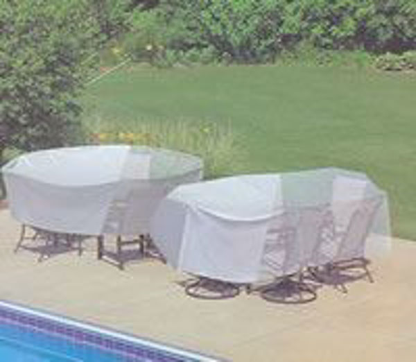 Picture of Protective Covers Outdoor Patio Cover 60" Round Table w/6-HB Chairs