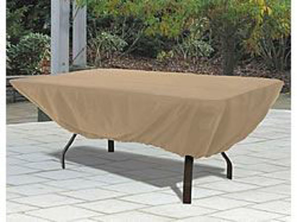 Picture of Terrazzo Collection Outdoor Rectangular Patio Table cover