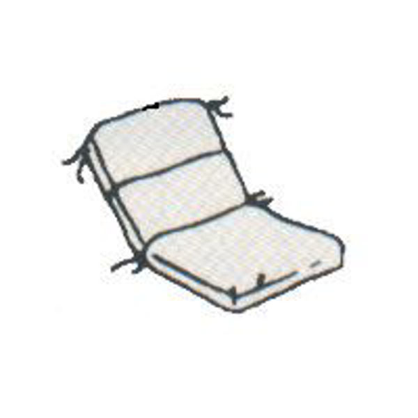 Picture of Hi-back Dining Chair Cushion 20" x 45"