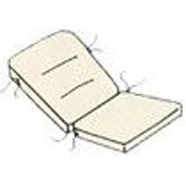 Picture of Tropitone 26"x39"b/19"x2.5" Metro Double Glider Cushion
