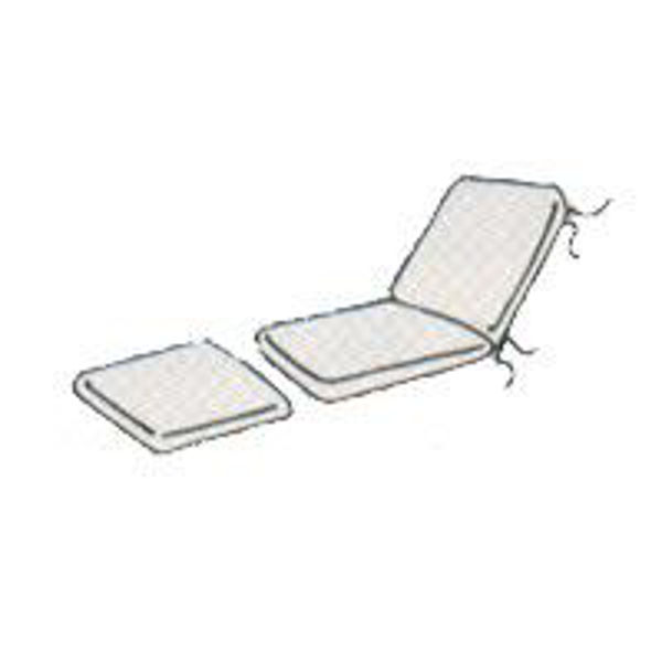 Picture of Tuscany Chaise w/Ottoman (2 pc) Cushion