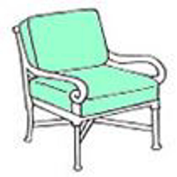 Picture of C24 - 2 Piece Club Cushion (Seat & Back)
