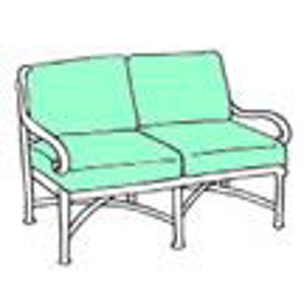 Picture of C25 - 4 Piece Love Seat Cushion (Seat & Back)