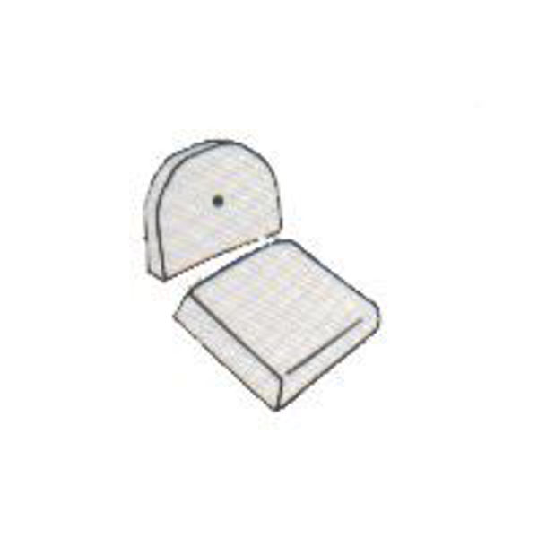 Picture of Lounge Chair/Single Glider (2 pc) Cushion