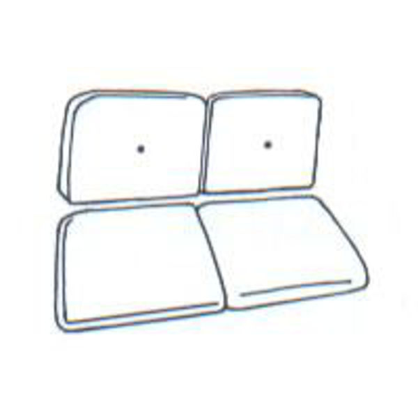 Picture of Loveseat/Double Glider Cushion (4 pc)