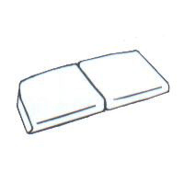 Picture of Loveseat/Double Glider/Two Seat Swing (2 pc) Seat Cushion