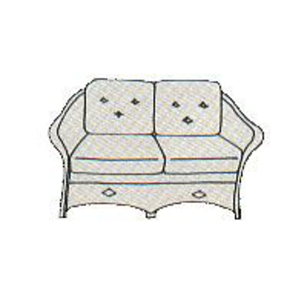 Picture of Paradiso Loveseat Cushion - Seats & Backs