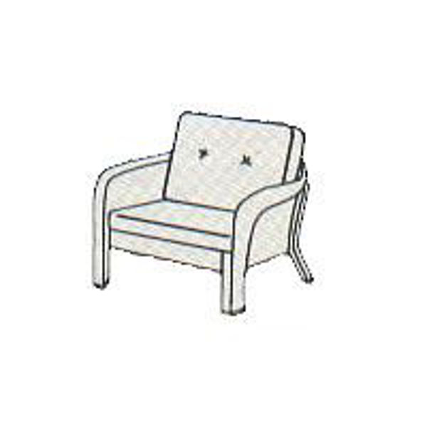 Picture of Bravo Lounge Cushion (2 pc.) - Seat & Back