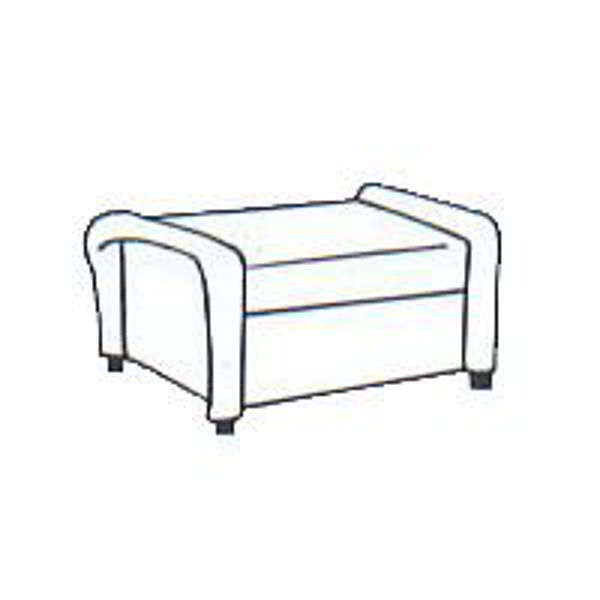 Picture of Empire Ottoman Cushion