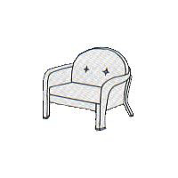 Picture of Empire Party Chair Cushion - Seat & Back