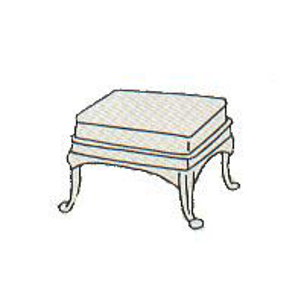 Picture of L.F. Heirloom Ottoman Cushion