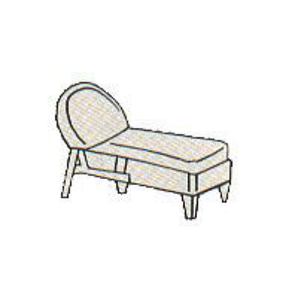 Picture of L.F. Heirloom Adjustable Chaise Cushion - Seat & Back