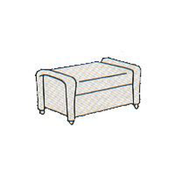 Picture of L.F. Reflections Ottoman Cushion