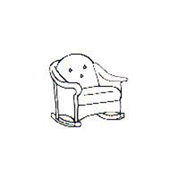 Picture of Embassy Rocker Cushion - Seat & Back