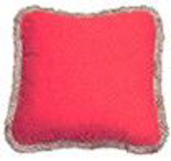 Picture of Pillow w/acrylic fringe (18"x18")