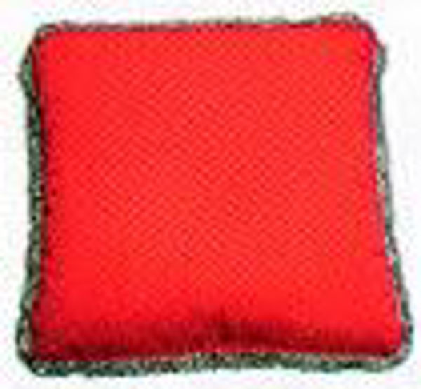 Picture of Pillow w/acrylic fringe (24"x24")