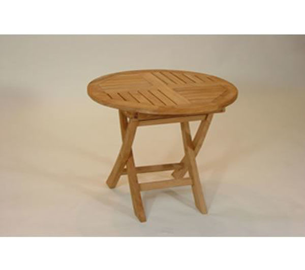 Picture of Jewels of Java Round Folding Side Table