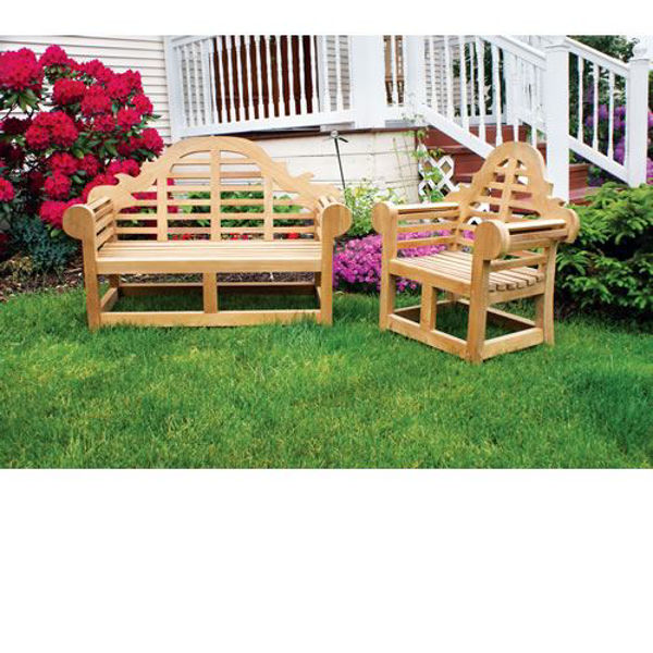 Picture of Jewels of Java Marlborough Chair and Bench Children's Set