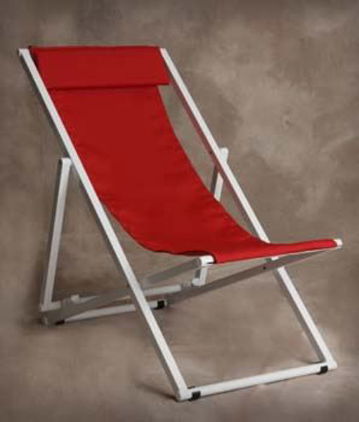 Picture of Sutton Bridge Key West Lounge Chair Jockey Red