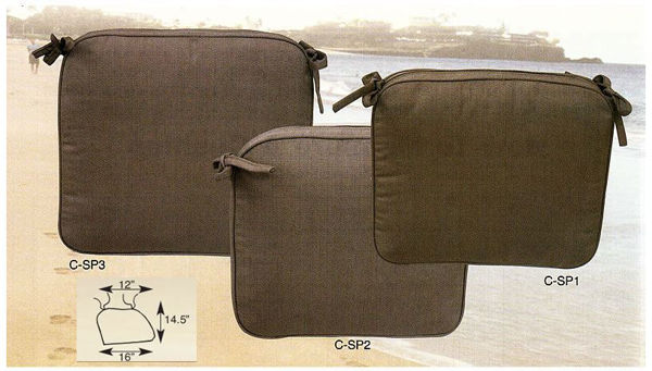 Picture of Classic Deluxe Seat Pads Small