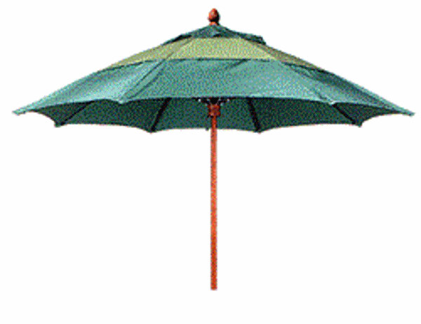 Picture of 11' Augusta Patio Umbrella w/ Fiberglass Ribs - Fiberbuilt