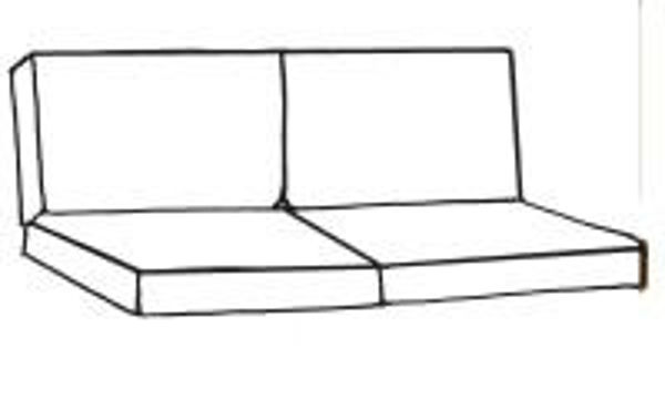 Picture of JIB 4pc. Loveseat-Boxed Edge