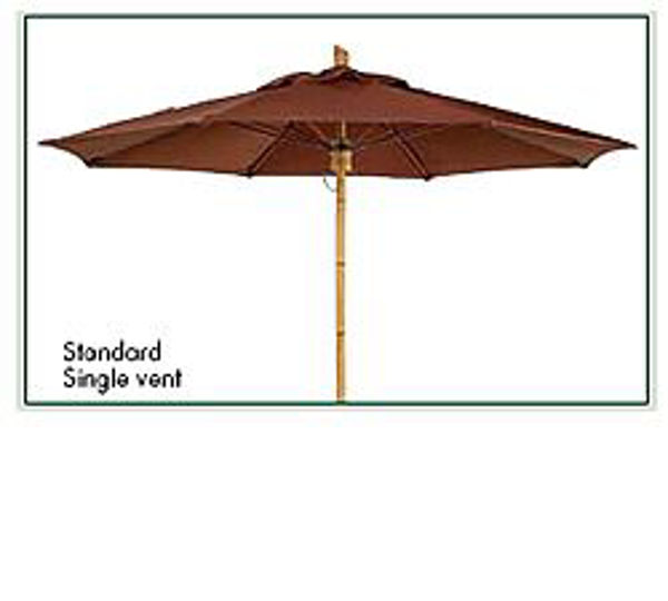 Picture of 11' Guadua Patio Umbrella w/ Fiberglass Ribs - Fiberbuilt
