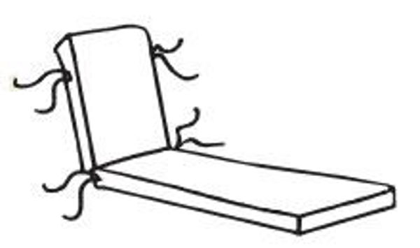 Picture of Chaise - Knife Edge