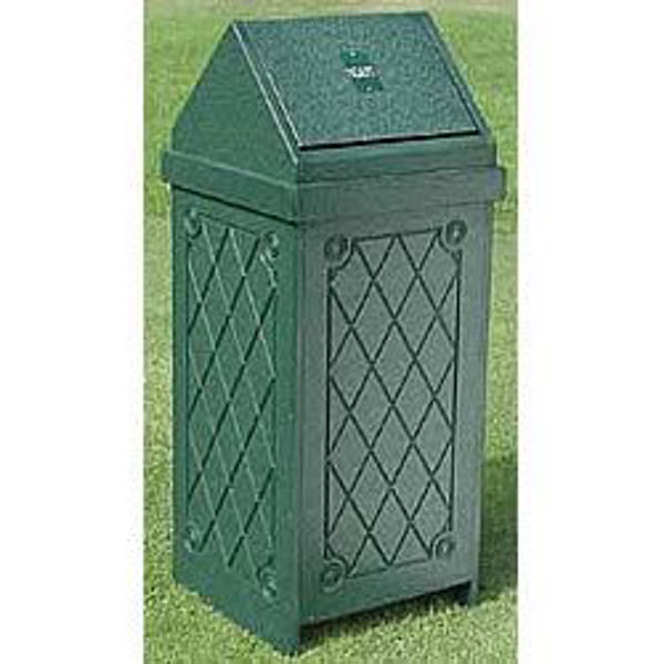 Picture of Eagle One - Swing Top 22 Gallon Trash Receptacle