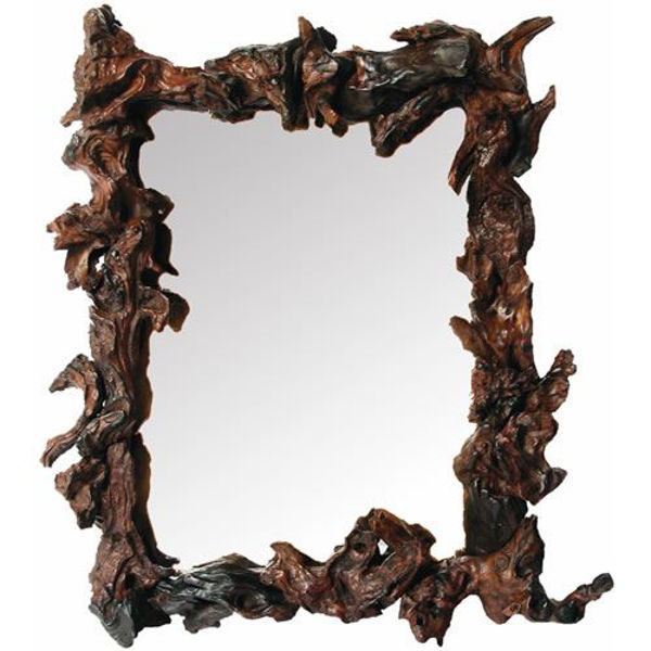 Picture of Jericho Teak Wood Rec Mirror