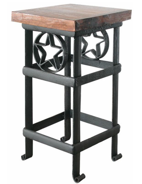 Picture of Groovystuff Lone Star Rustic Teak Plant Stand - Sm