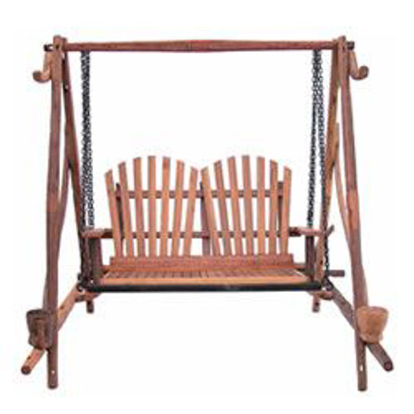 Picture of Groovystuff Swing Rustic Teak Bench Stand - LG
