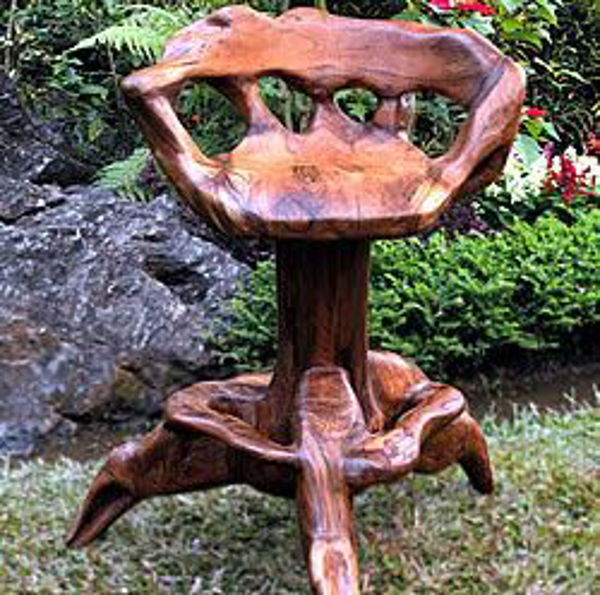 Picture of Groovystuff Badland Rustic Teak Root Chair