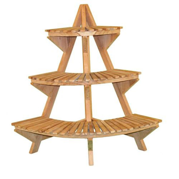 Picture of Jewels of Java Plant Stand Corner Unit