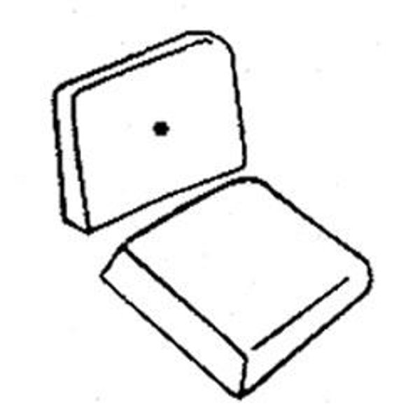 Picture of NCI Lounge Chair/Single Glider Seat & Back 2 Pc.