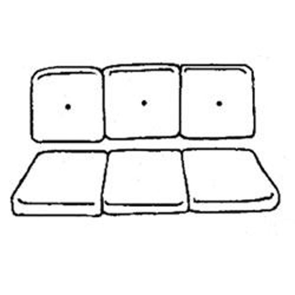 Picture of NCI Sofa Seat & Back 6 Pc.
