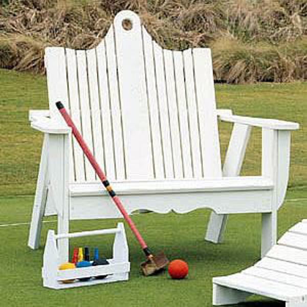 Picture of Uwharrie Bridgehampton Adirondack Settee